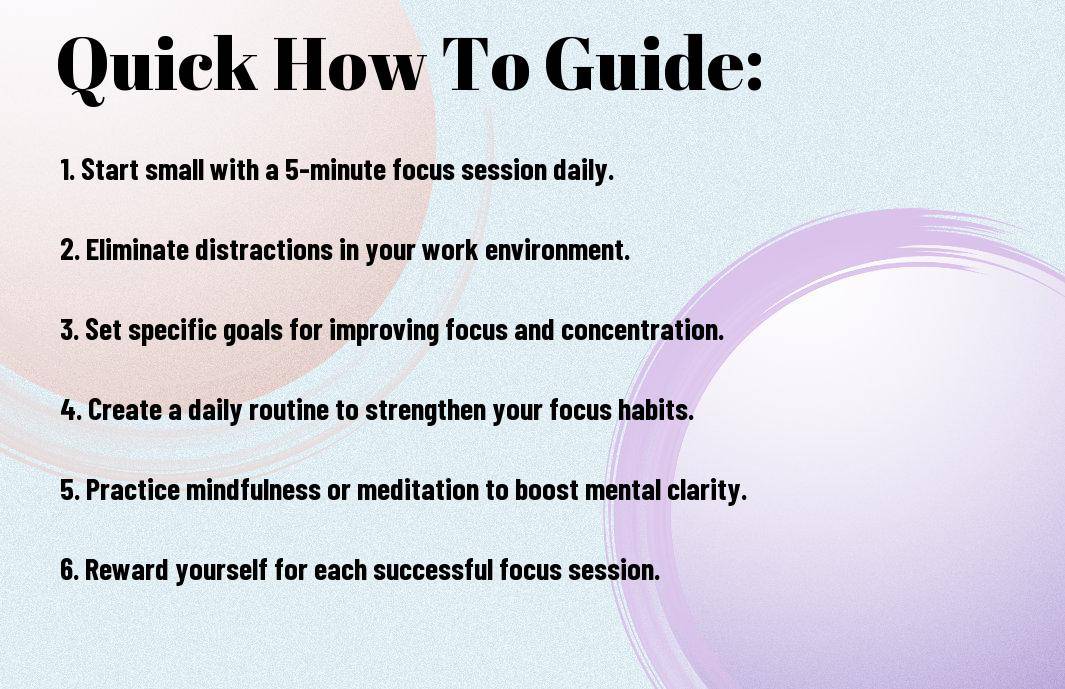 atomic habits for enhancing focus and concentration cqs