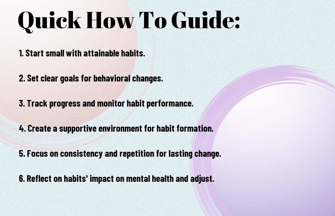 atomic habits for mental health and wellbeing azk