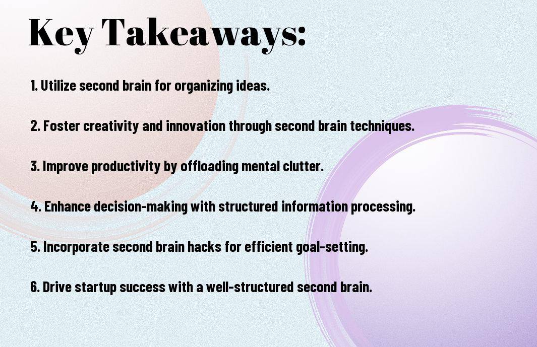 startup success second brain hacks for entrepreneurs