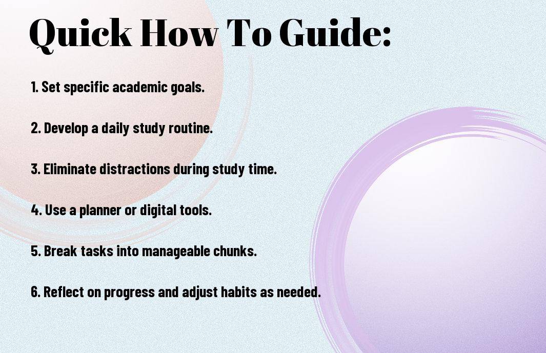 atomic habits for academic success pdh