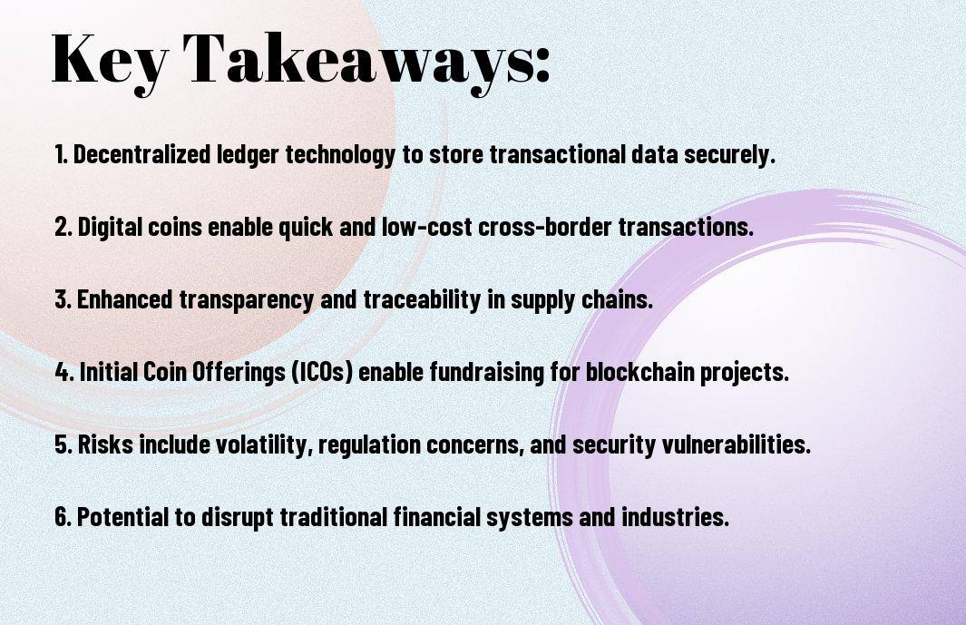 blockchain and digital coins