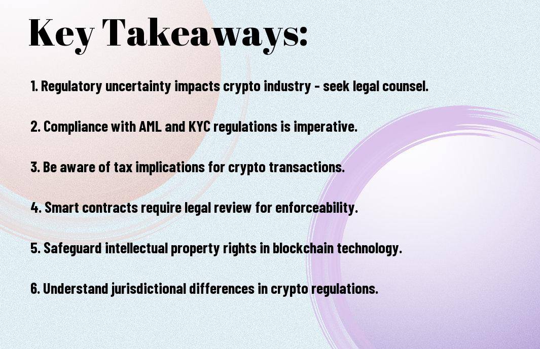 legal landscape of cryptocurrencies and blockchain