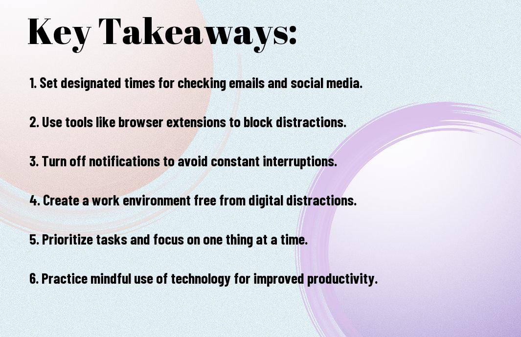 reducing distractions and improving focus in communication