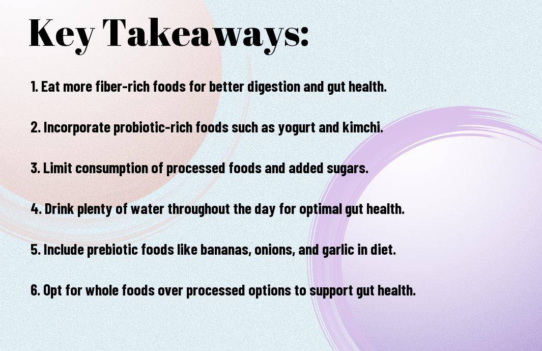 simple dietary changes for better gut health bmi